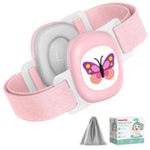 YomauiYee baby earmuffs with butterfly pattern protect delicate ears in noisy environments