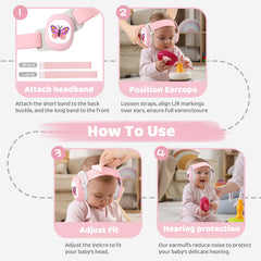 YomauiYee earmuffs include plush PU leather cushions for a gentle, pressure-free fit