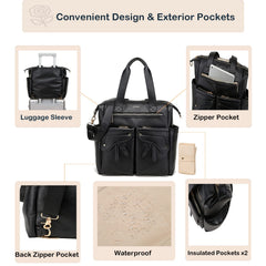 Yomiky bag with insulated bottle holder preserves drink temperature during outings