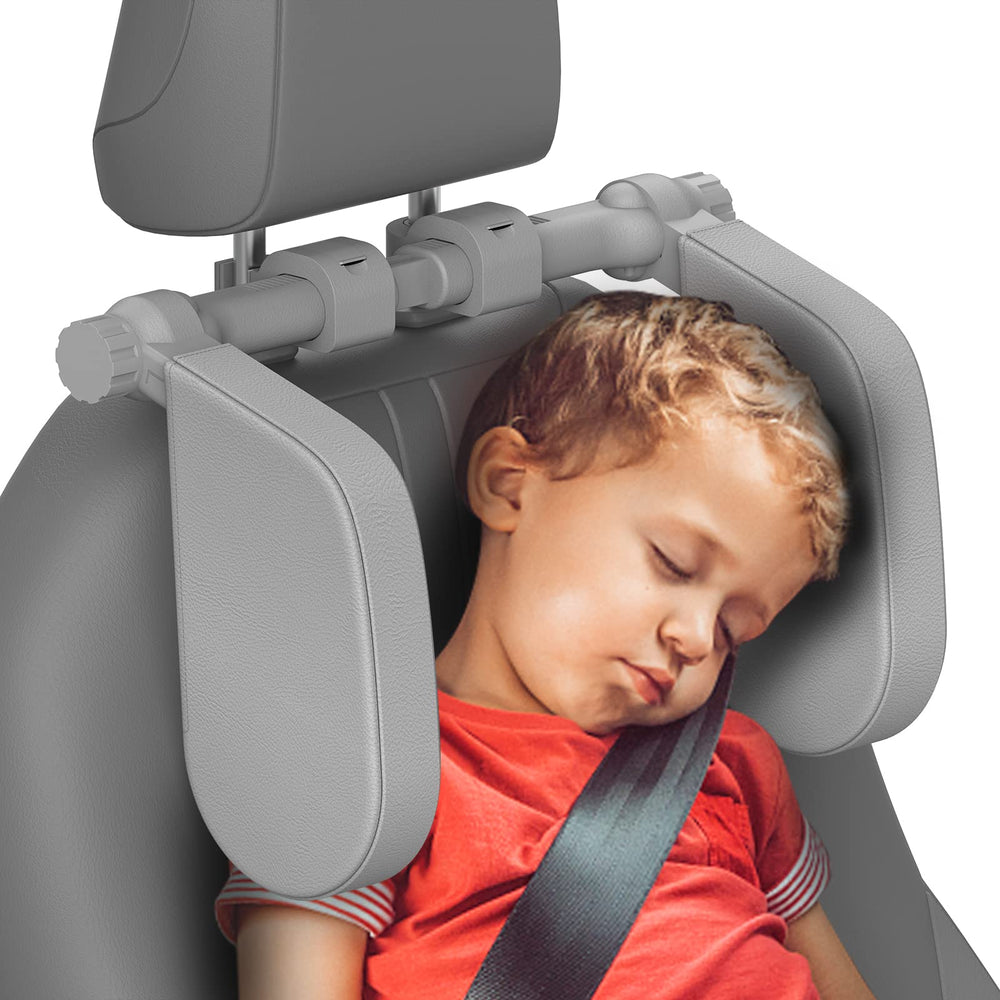 Yoocaa Road Pal headrest pillow front view offers comfy neck support on commutes.