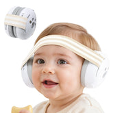 Yoofoss baby earmuffs headband close-up showing gentle, comfortable hearing protection