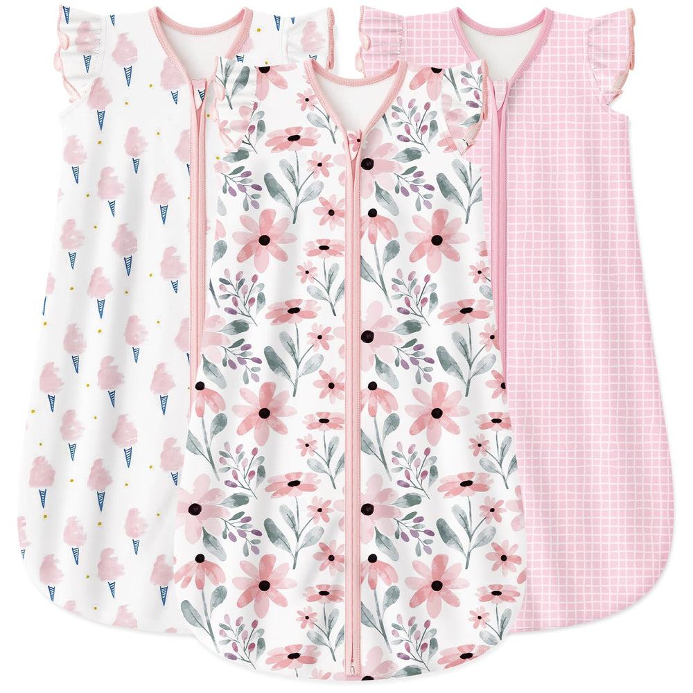 Yoofoss baby sleep sack 18-24m front view for cozy all-night warmth.