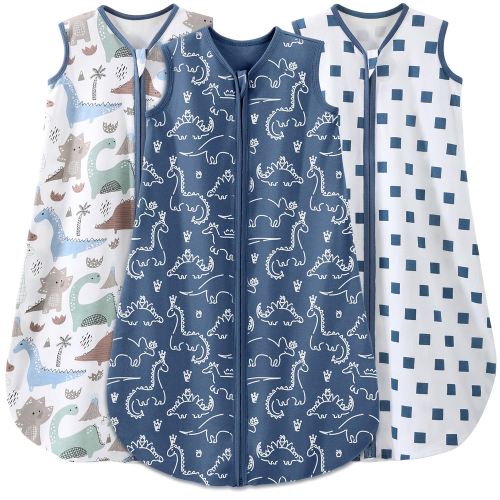 Yoofoss baby sleep sack 6-12m, soft organic cotton for gentle, breathable nights.