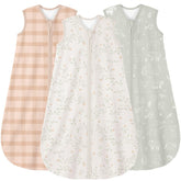 Yoofoss baby sleep sack on baby for secure warmth during the night