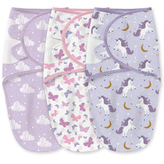 Yoofoss baby swaddle close-up of organic cotton fabric for gentle skin