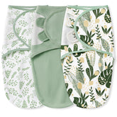 Yoofoss baby swaddle sleep sack front view offering snug fit for newborn comfort.