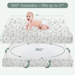 Yoofoss breathable mattress protector promotes comfortable sleep temperature.