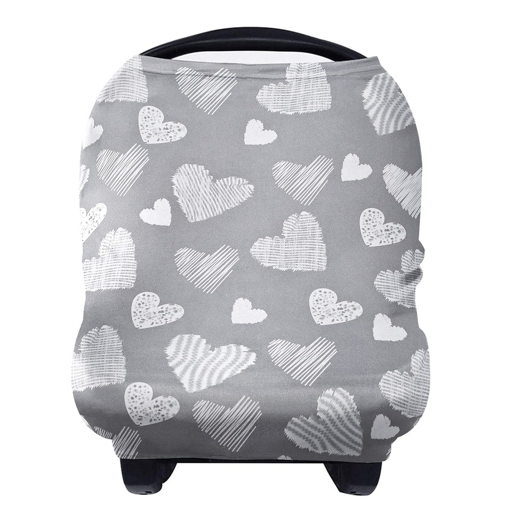 Yoofoss nursing cover provides breastfeeding privacy with breathable fabric.