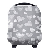 Yoofoss nursing cover provides breastfeeding privacy with breathable fabric.