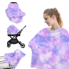 Yoofoss car seat cover offers privacy and shade for baby