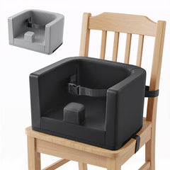 Yoofoss toddler booster seat with two covers for quick swaps and easy cleaning.