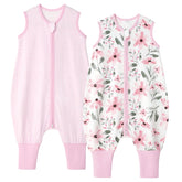 Yoofoss toddler sleep sack with feet openings supports early walkers