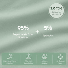 Yoofoss two-way zipper enables easy diaper changes with protected skin.