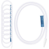 YOOGUSTO 39.4-inch blue urine bag extension tubing for comfortable positioning