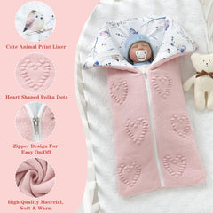 Yoolhamy soft-knit baby blanket offers warmth and gentle skin contact