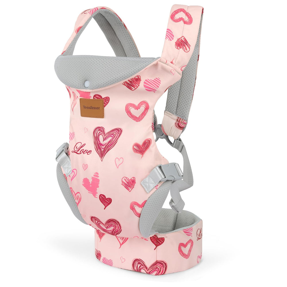 YooxArmor ergonomic baby carrier with lumbar support for comfort.