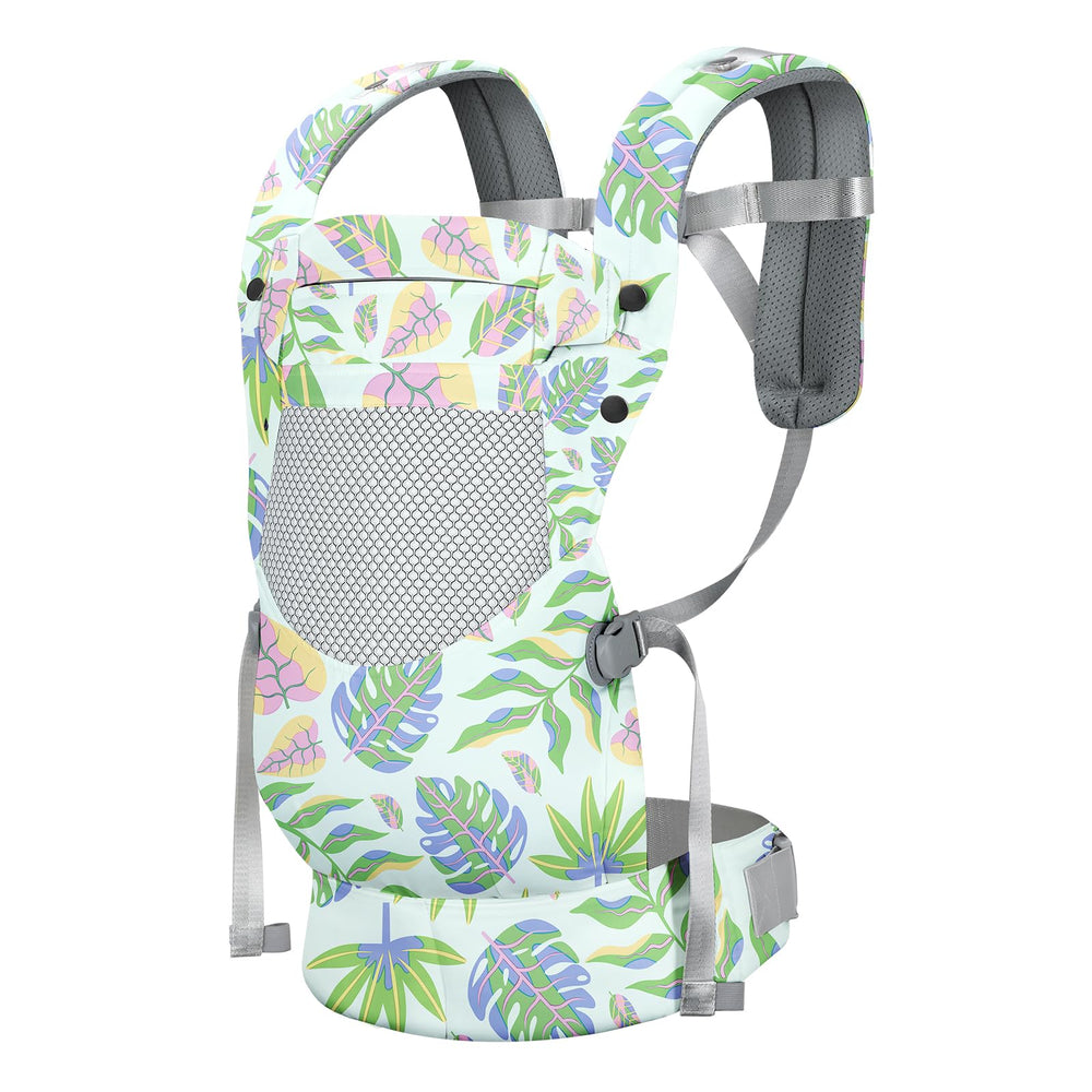 YooxArmor Embrace front view in foliage shows ergonomic design for comfortable wear