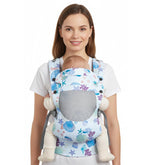 YooxArmor Embrace carrier worn front-in for close bonding and hands-free tasks.