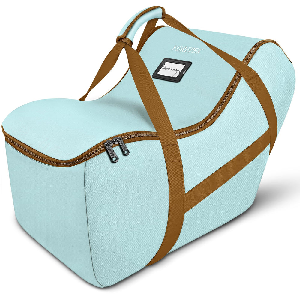 YOREPEK car seat travel bag front view protects seat during flights