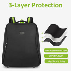 YOREPEK stroller bag uses 900D wear-resistant material for durability