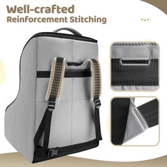 YOREPEK waterproof polyester seat cover protects the seat from dirt and spills.