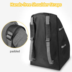YOREPEK drawstring-closure car seat bag keeps contents secure throughout transit