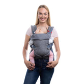 YOU+ME 4-in-1 newborn-to-toddler carrier offers versatile, comfortable support.