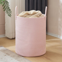 YOUDENOVA collapsible laundry hamper designed to fit tight corners and save space.