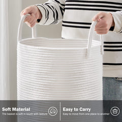 YOUDENOVA foldable laundry hamper stores compactly when not in use.