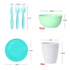 Youngever cups in coastal colors for spill-safe sipping