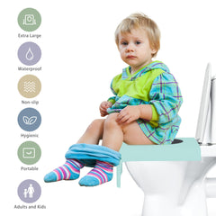 Youngtime sticker-free design eliminates peeling and sticks cleanly onto toilet seats