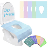 YOUNGTIME sticker-free toilet seat cover unfolds quickly for hygienic use