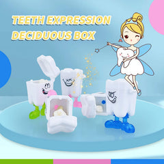 YOUYA DENTAL baby teeth keepsake box cartoon design preserves childhood memories