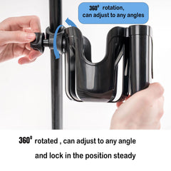 Yoyoapple 2-in-1 design keeps water and device within reach