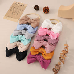 Yoyokid newborn-to-toddler headbands designed to prevent red marks and slipping.