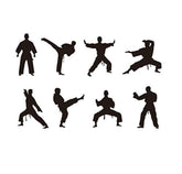 YOYOYU Art Home Decor martial arts wall sticker figure 1 energizes kids' space