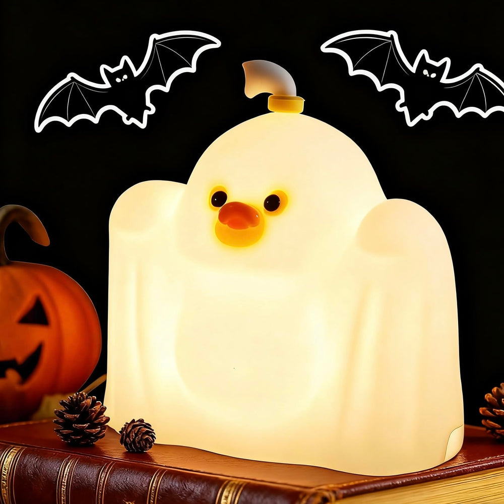 YR YRHH-PET Ghost Duck Night Light emits a soft warm glow for kids