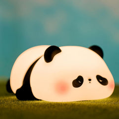 YR YRHH-PET panda night light provides a cozy bedtime glow.