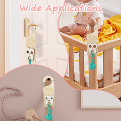 YROJISU elegant-pattern door hanger to inspire dental care in children