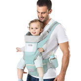 YSSKTC baby carrier hip-seat with ergonomic support for baby and parent during carry.