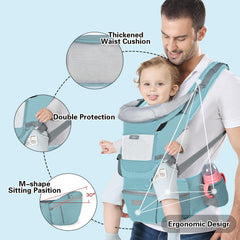 YSSKTC ergonomic-hip-seat supports natural hip alignment for comfortable carries.