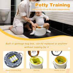Yszawmx emergency car toilet keeps kids comfortable on trips.