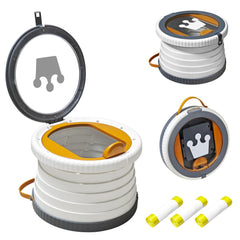 Yszawmx foldable potty seat for quick, mess-free training on the go.