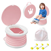 Yszawmx portable potty folded compact for travel and storage