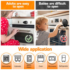 YTDSUP oven lock used on dishwasher and cabinet for versatile safety