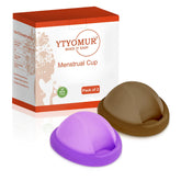 YTYOMUR reusable disc pack shows two large discs for comfortable daily wear.