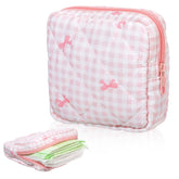 Yuanchu period bag pink compact design keeps items organized on the go.