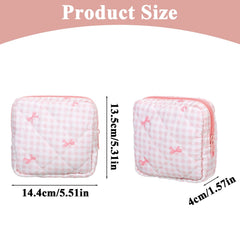 Yuanchu period bag pink discreet privacy for sanitary items.