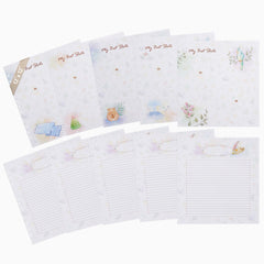 Yulka Crafts extra pages photo sheets for baby memories with illustrations.