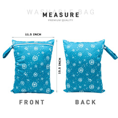 YULUONAPS snap-handle bag attaches to stroller for hands-free use.
